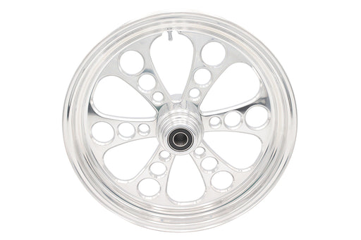 Ultima 18 x 3.5" Kool Kat Front Wheel Polished Aluminum - additional view 2