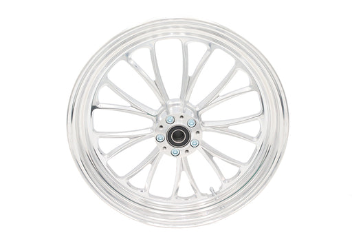 Ultima 18 x 3.5" Manhattan Front Wheel Polished Aluminum