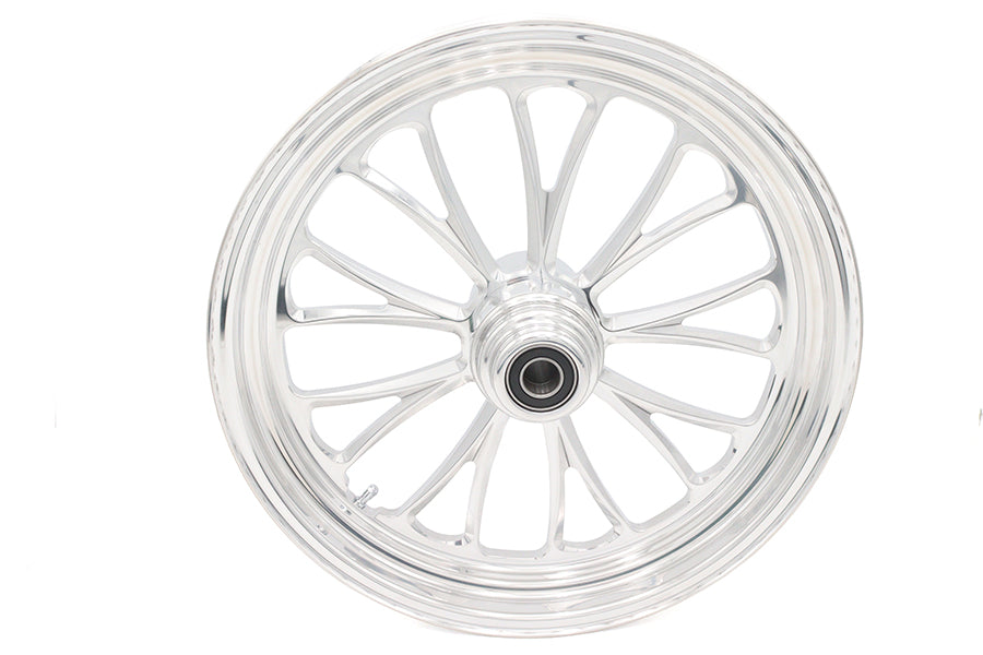 Ultima 18 x 3.5" Manhattan Front Wheel Polished Aluminum - additional view 2