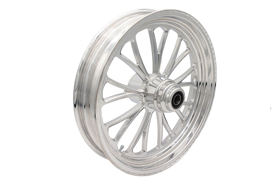 Ultima 18 x 3.5" Manhattan Front Wheel Polished Aluminum - additional view 3