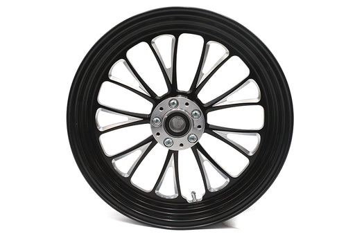 Ultima 16 x 3.5" Manhattan Front Wheel Black Cut