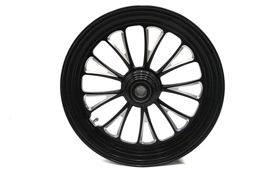 Ultima 16 x 3.5" Manhattan Front Wheel Black Cut - additional view 2