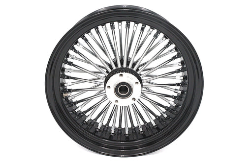 Ultima 16 x 5.5" King Spoke Rear Wheel Black/Chrome