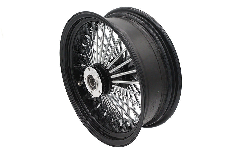 Ultima 16 x 5.5" King Spoke Rear Wheel Black/Chrome - additional view 3