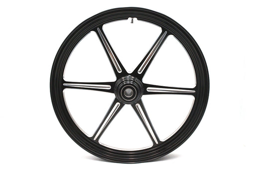 Ultima 21 x 2.15" Revolver Front Wheel Black Cut
