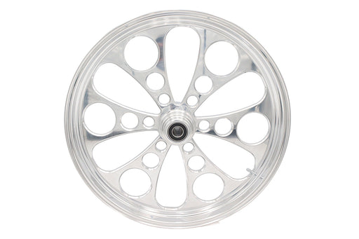 Ultima 23 x 3.5" Kool Kat Front Wheel Polished Aluminum - additional view 2