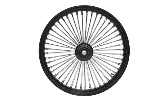 Ultima 21 x 2.15" King Spoke Front Wheel Black/Chrome - additional view 2