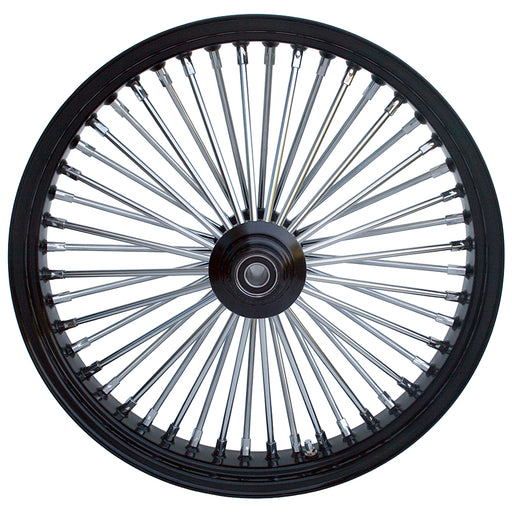 Ultima 21 x 3.5" King Spoke Front Wheel Black/Chrome