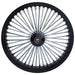 Ultima 21 x 3.5" King Spoke Front Wheel Black/Chrome