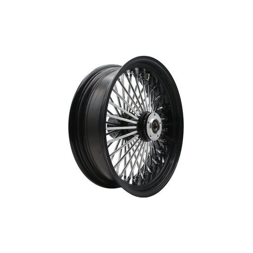 18 x 5.5" King Spoke Rear Wheel Black - Ultima 37-522 - Big Twin 0+