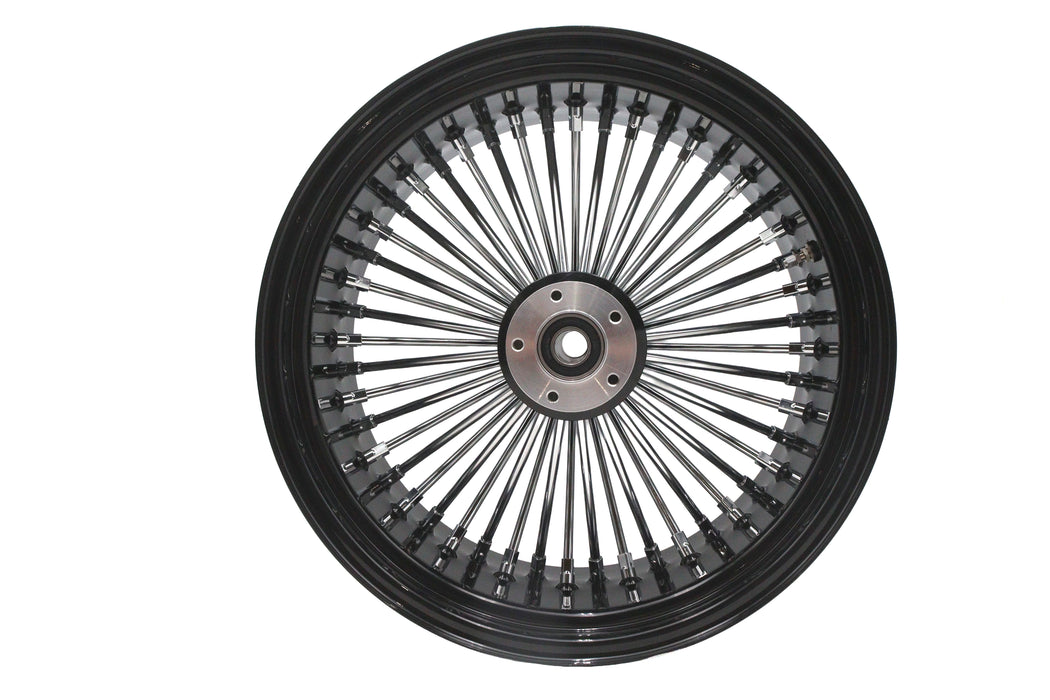 Ultima 18 x 8.5" King Spoke Rear Wheel Black