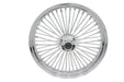 Ultima 23 x 3.5" King Spoke Front Wheel Chrome