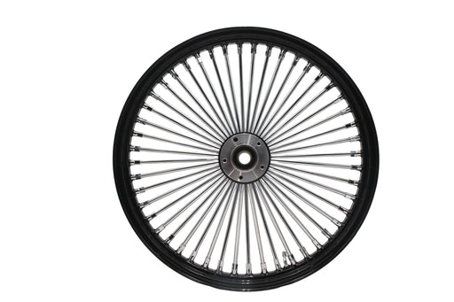 Ultima 21 x 2.15" King Spoke Front Wheel Black/Chrome - additional view 2