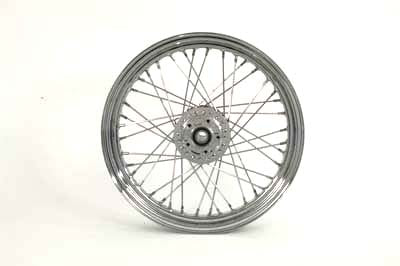 V-Twin Manufacturing 19 x 2.5" Replica Front Spoke Wheel