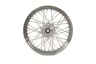 V-Twin Manufacturing 19 x 2.5" Replica Front Spoke Wheel