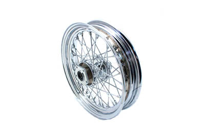 V-Twin Manufacturing 16 x 3.00" Replica Front Spoke Wheel