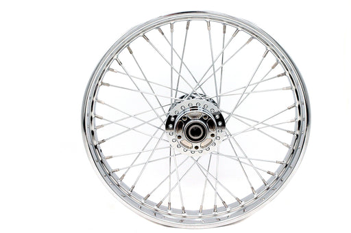 V-Twin Manufacturing 21 x 2.15" Replica Front Spoke Wheel