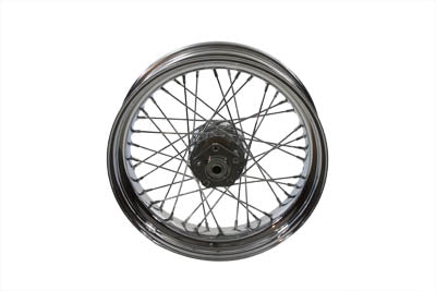 V-Twin Manufacturing 17 x 4.5" Replica Rear Spoke Wheel