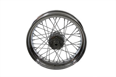 V-Twin Manufacturing 17 x 4.5" Replica Rear Spoke Wheel - additional view 2