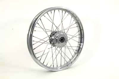 V-Twin Manufacturing 21 x 2.15" Replica Front Spoke Wheel - additional view 2