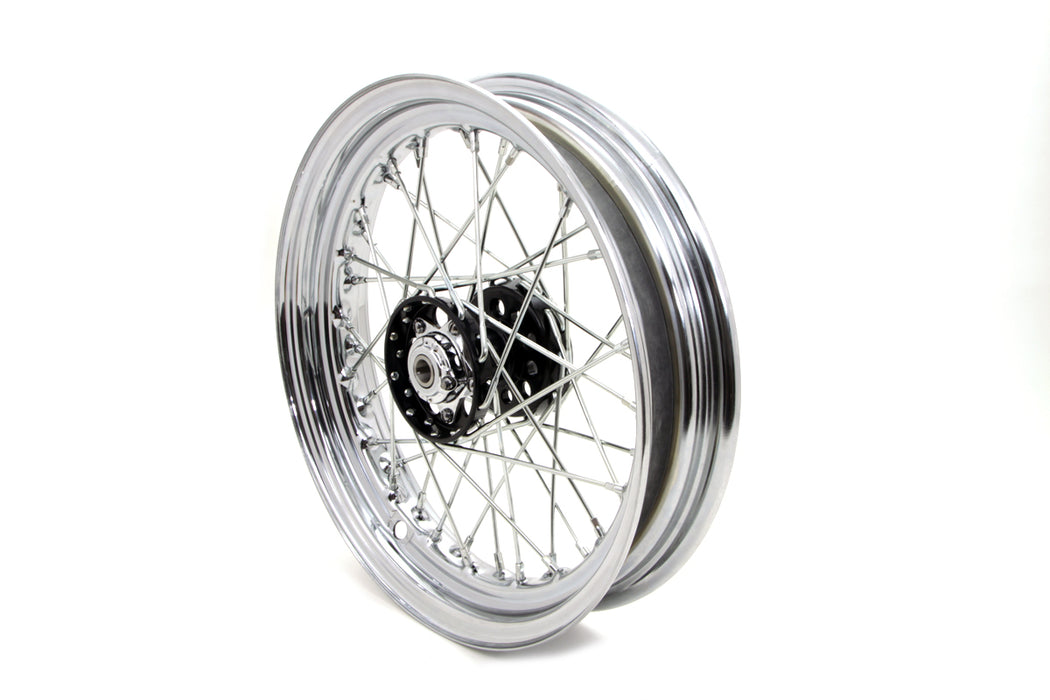 V-Twin Manufacturing 16 x 3.00" Replica Front or Rear Spoke Wheel