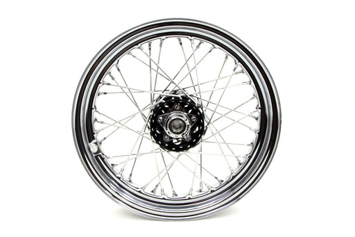 V-Twin Manufacturing 16 x 3.00" Replica Front or Rear Spoke Wheel - additional view 2