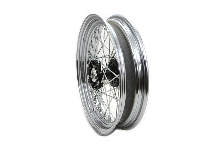 V-Twin Manufacturing 16 x 3.00" Replica Front or Rear Spoke Wheel - additional view 3