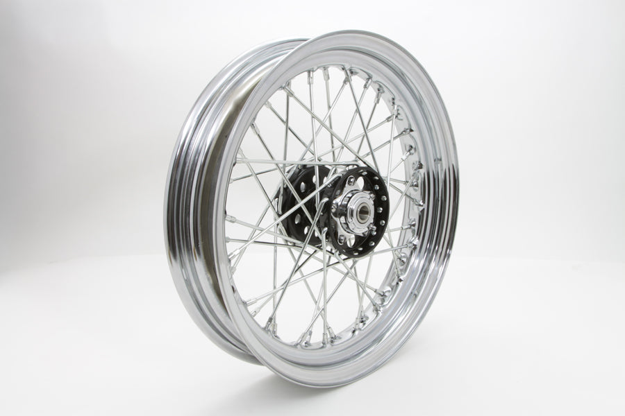 V-Twin Manufacturing 16 x 3.00" Replica Front or Rear Spoke Wheel - additional view 4