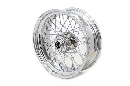 V-Twin Manufacturing 17 x 6.00" Rear Wheel Chrome