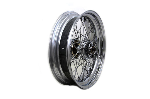 V-Twin Manufacturing 17 x 4.50" Rear Wheel Chrome - additional view 2