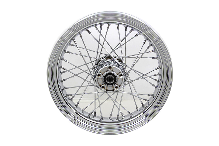 V-Twin Manufacturing 17 x 4.50" Rear Wheel Chrome - additional view 3