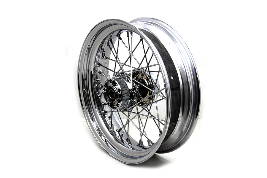 V-Twin Manufacturing 17 x 4.50" Rear Wheel Chrome - additional view 4