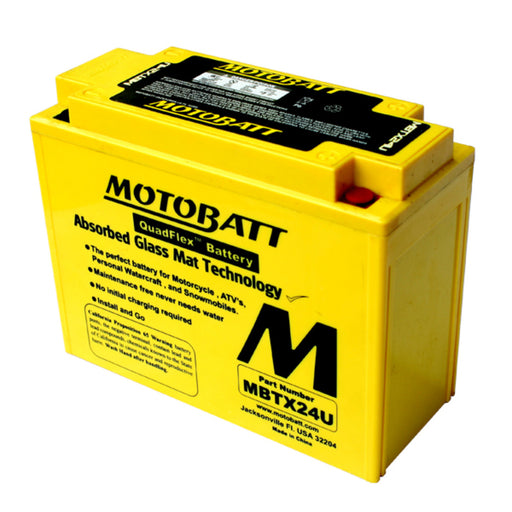 Motobatt MotoBatt 12 Volt AGM Fully Sealed Yellow Battery