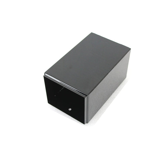 H-2 Steel Battery Box Black - V-Twin 53-0783