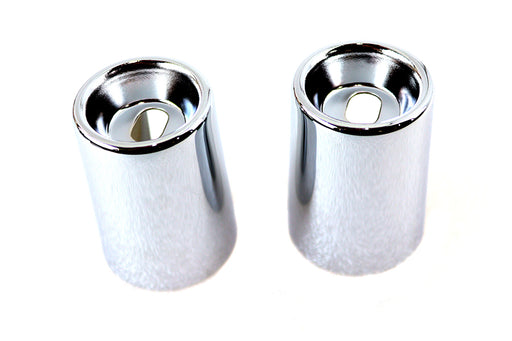 AEE Upper Shock Stud Covers Chrome Tall Style