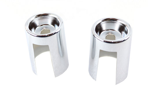AEE Upper Shock Stud Covers Chrome Tall Style - additional view 2