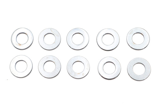 V-Twin Manufacturing Chrome Shock Stud Washers 1/2 Hole
