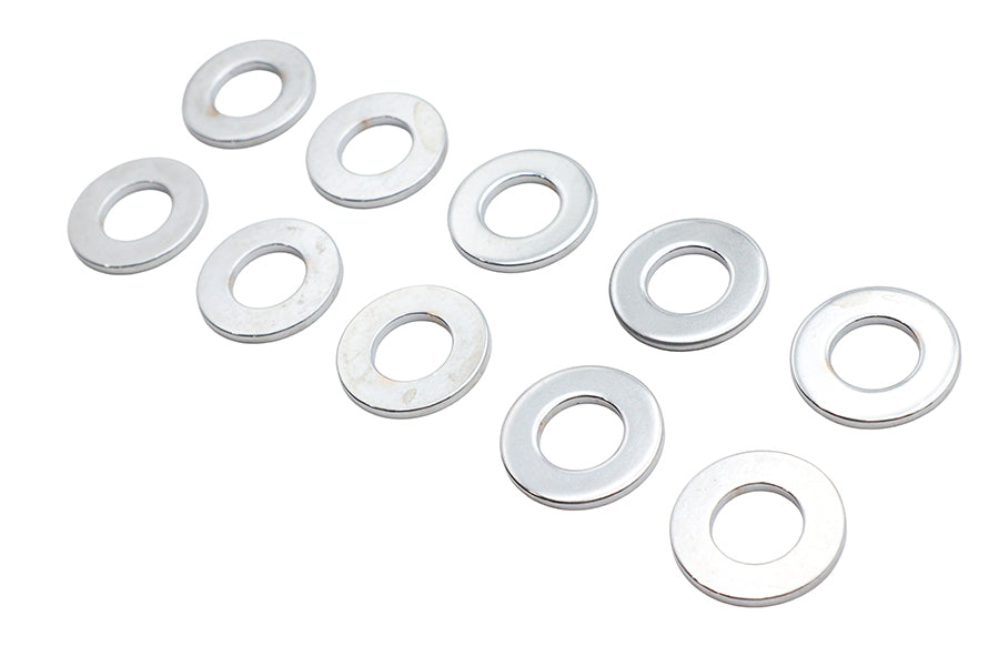 V-Twin Manufacturing Chrome Shock Stud Washers 1/2 Hole - additional view 3