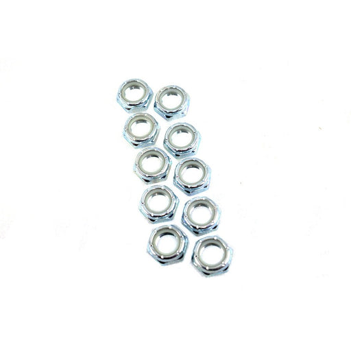 Zinc Nyloc Shock Stud Nut - V-Twin 54-0422 - OEM 7993 - Sportster 1954-1984