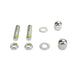 Chrome Lower Rear Shock Stud Set - V-Twin 54-0431 - OEM 1614 - Big Twin 1982-1994
