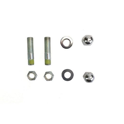 Chrome Lower Rear Shock Stud Set - V-Twin 54-0431 - OEM 1614 - Big Twin 1982-1994