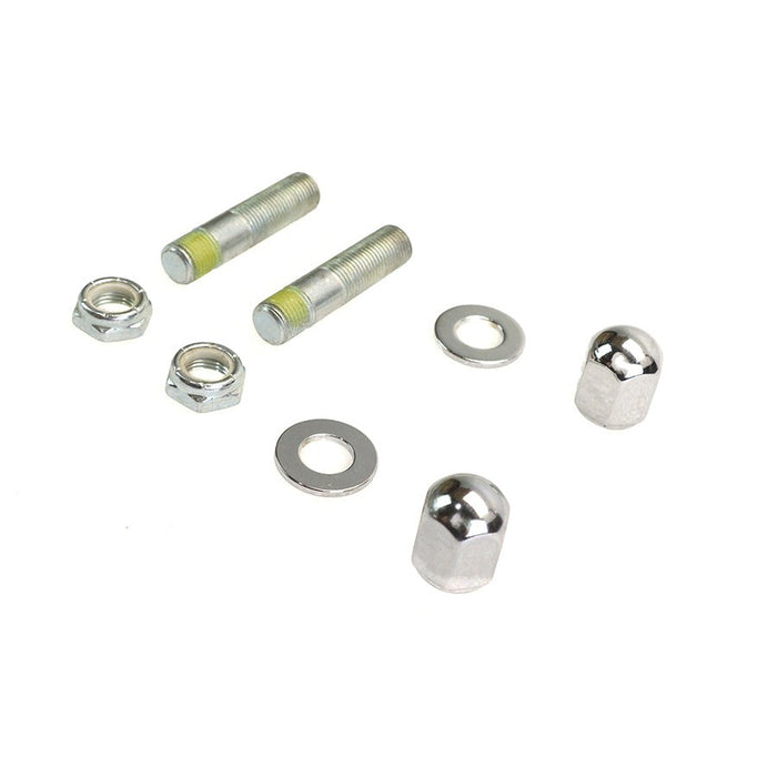 Chrome Lower Rear Shock Stud Set - V-Twin 54-0431 - OEM 1614 - Big Twin 1982-1994