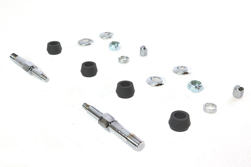 V-Twin Manufacturing Chrome Upper Rear Shock Stud Set - additional view 2