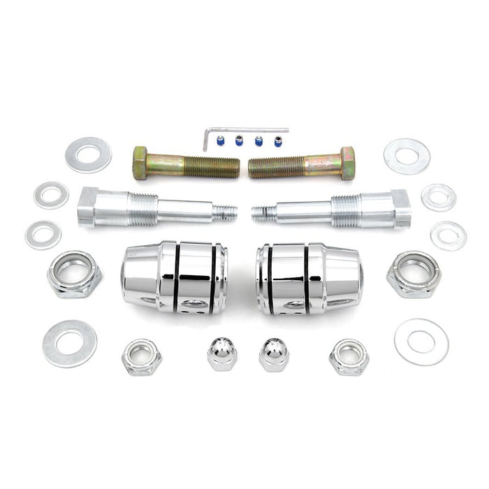 Chrome Shock Stud Kit - V-Twin 54-0451 - Evolution Sportster 1991-1993