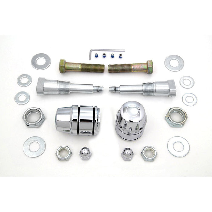 Chrome Shock Stud Kit - V-Twin 54-0451 - Evolution Sportster 1991-1993