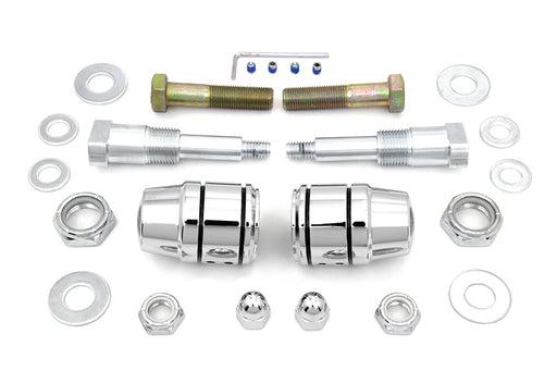 V-Twin Manufacturing Chrome Shock Stud Kit