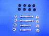 V-Twin Manufacturing Chrome Shock Stud Kit