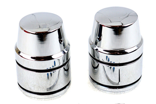 AEE Upper Shock Stud Cover Set Chrome