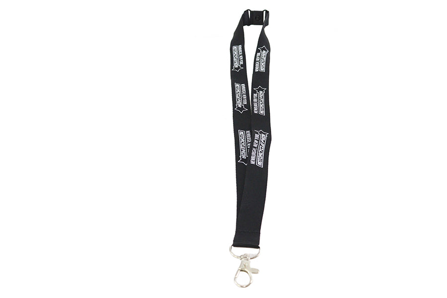 V-Twin Manufacturing Motorcyclepedia Lanyard with 3/4 Lobster Clip