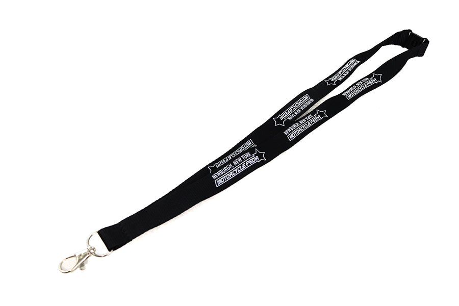 V-Twin Manufacturing Motorcyclepedia Lanyard with 3/4 Lobster Clip - additional view 2